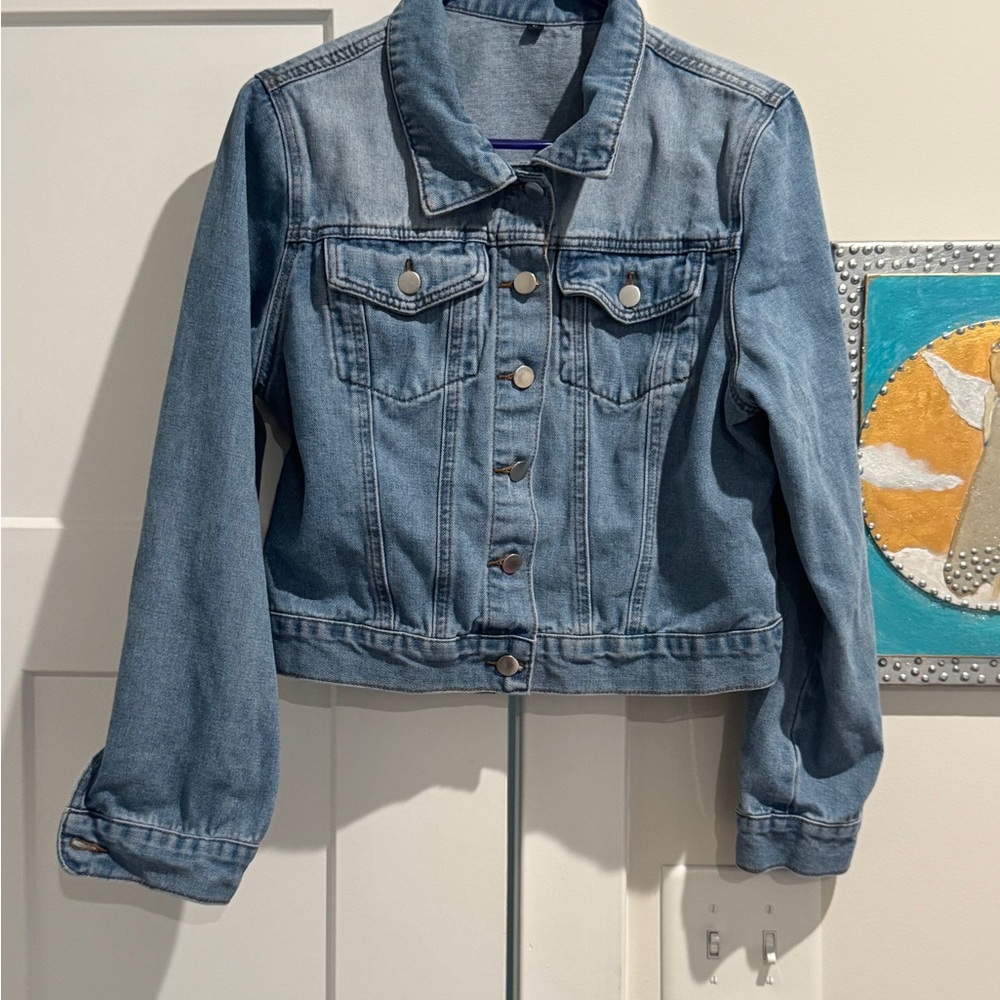 Classic Blue Denim Jean Jacket